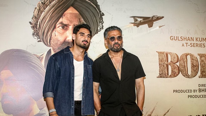 যে কারণে ছেলের সিনেমা এখনো দেখেননি সুনীল শেঠি